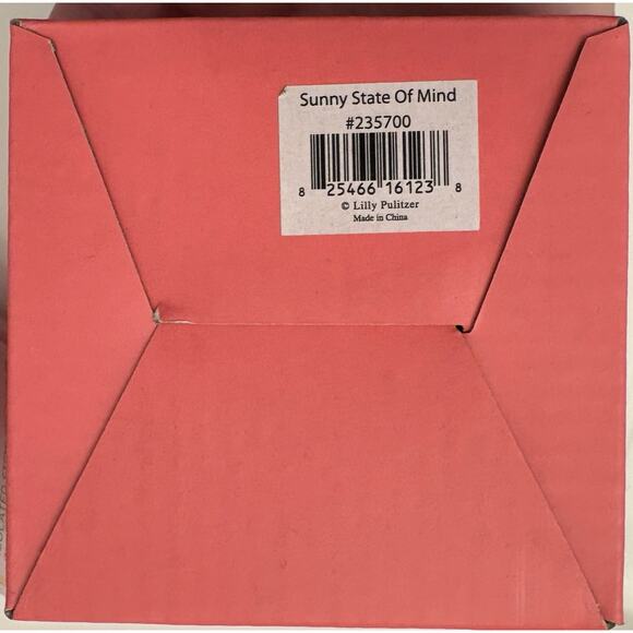 Lilly Pulitzer Sunny State Of Mind Insulated Stemless Tumbler Pink - Picture 7 of 7